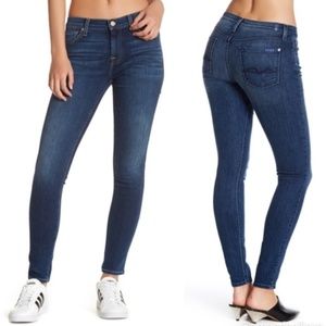 7 FOR ALL MANKIND Gwenevere Skinny Ankle Blue Jeans 26